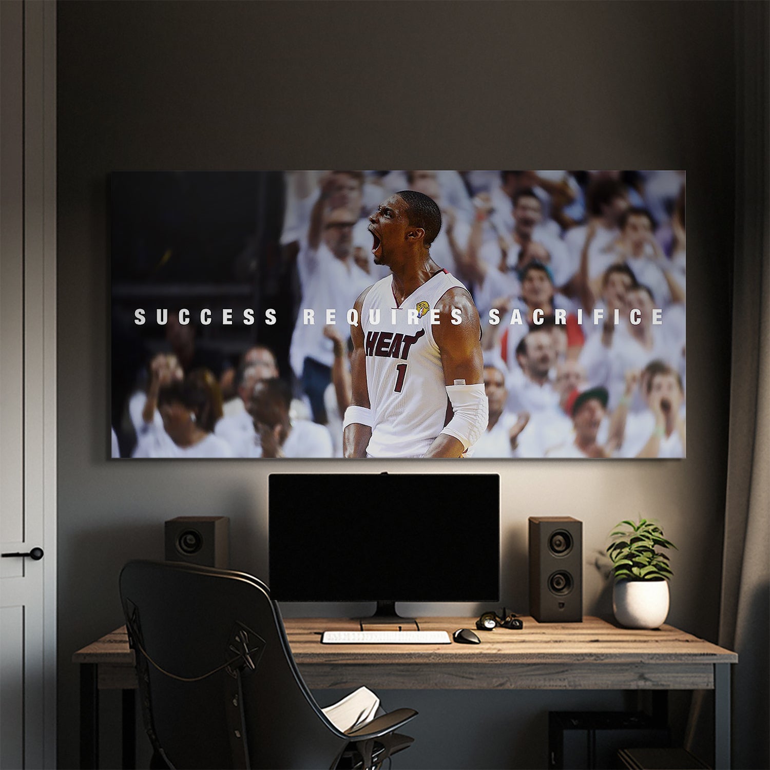 Chris Bosh - Success Requires Sacrifice - IKONICK - NBA Legends