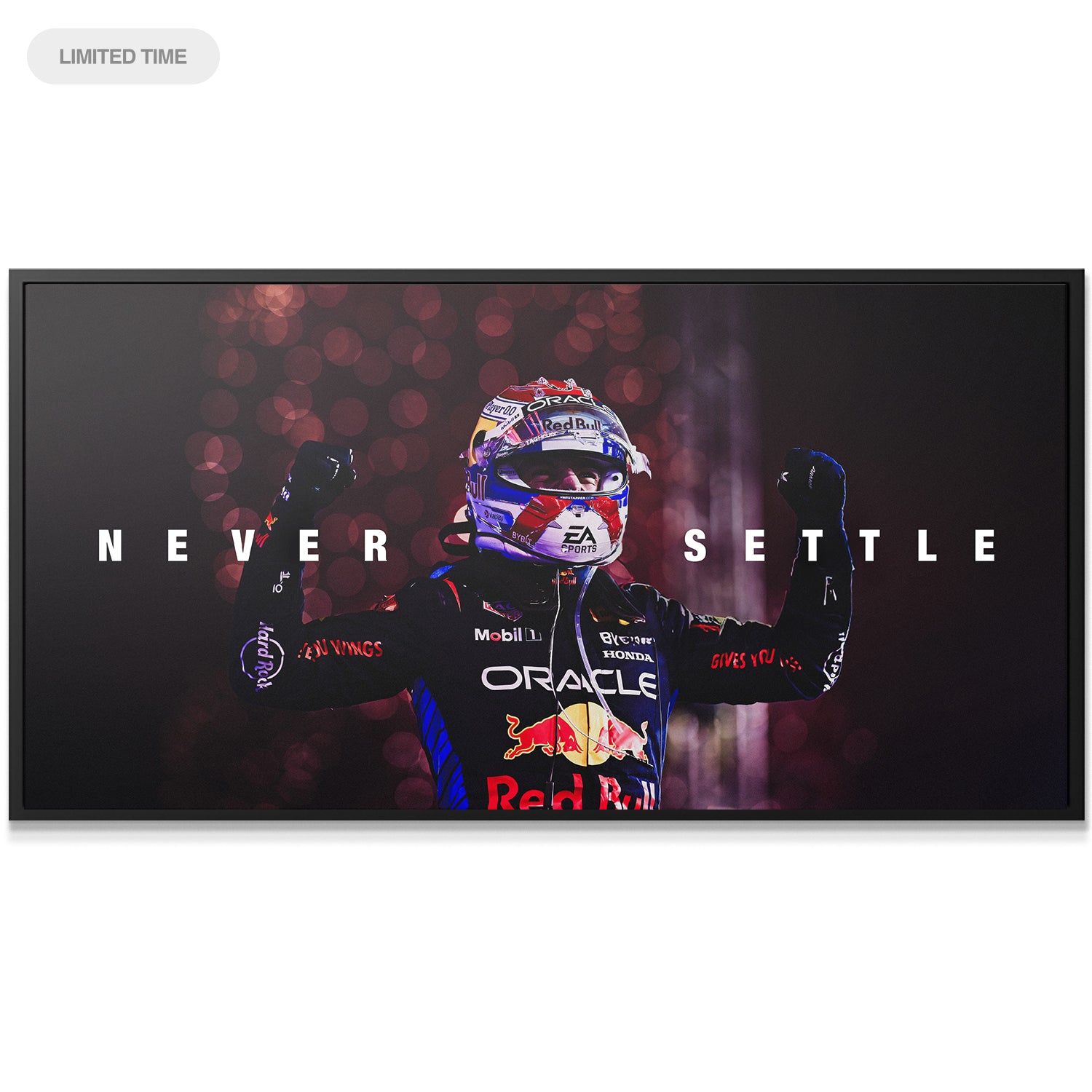 Verstappen - Never Settle - IKONICK - Max Verstappen