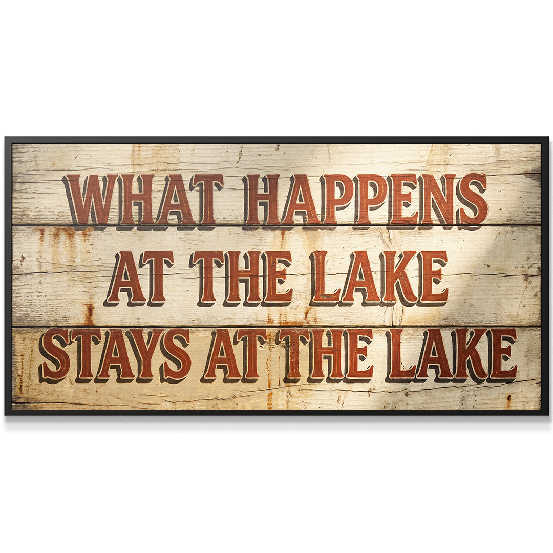 What Happens At The Lake
