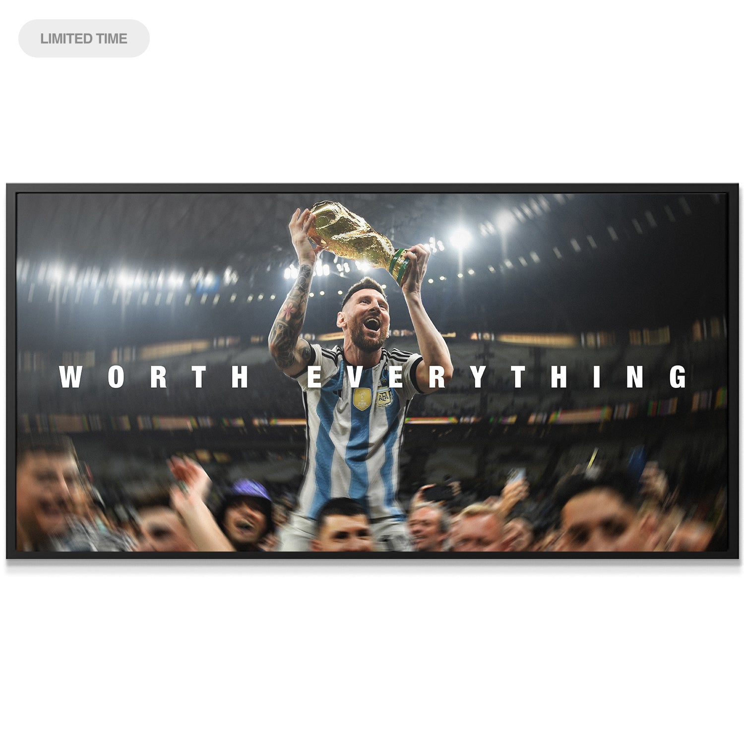 Messi - Worth Everything - IKONICK - Lionel Messi
