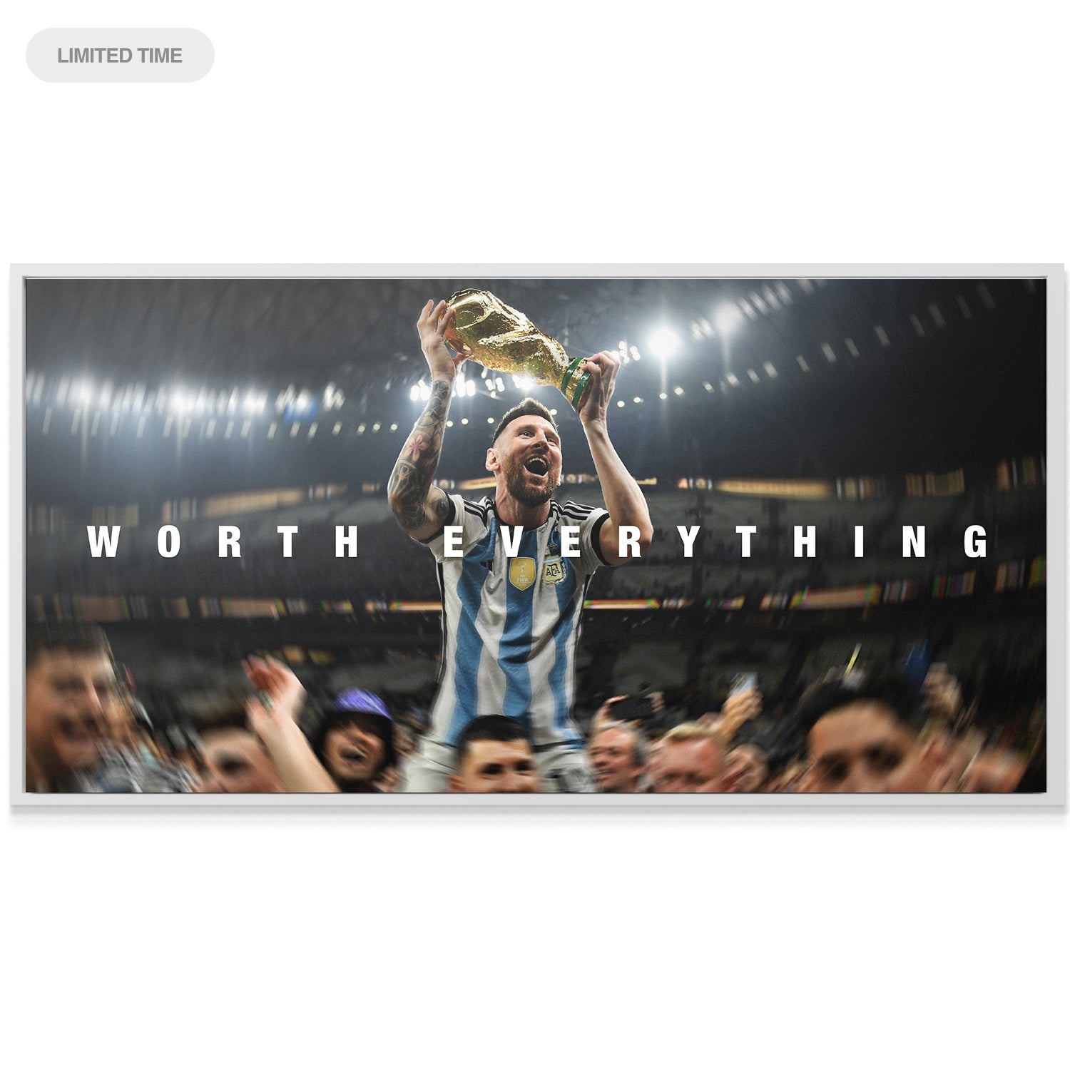 Messi - Worth Everything - IKONICK - Lionel Messi