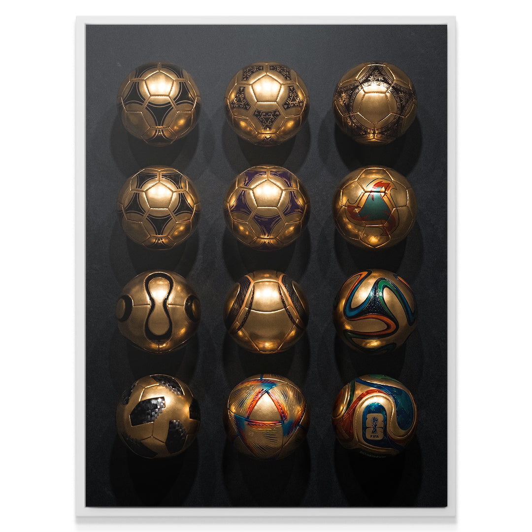 World Ball Wall Gold