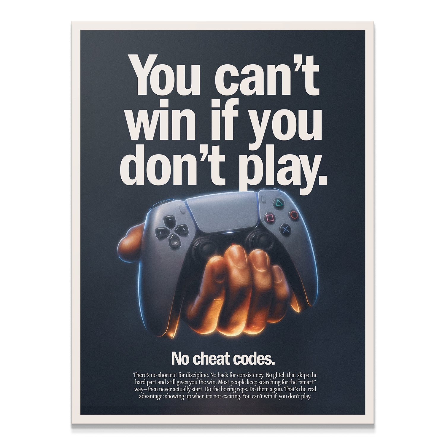 You Can't Win - Vintage Gaming Ad