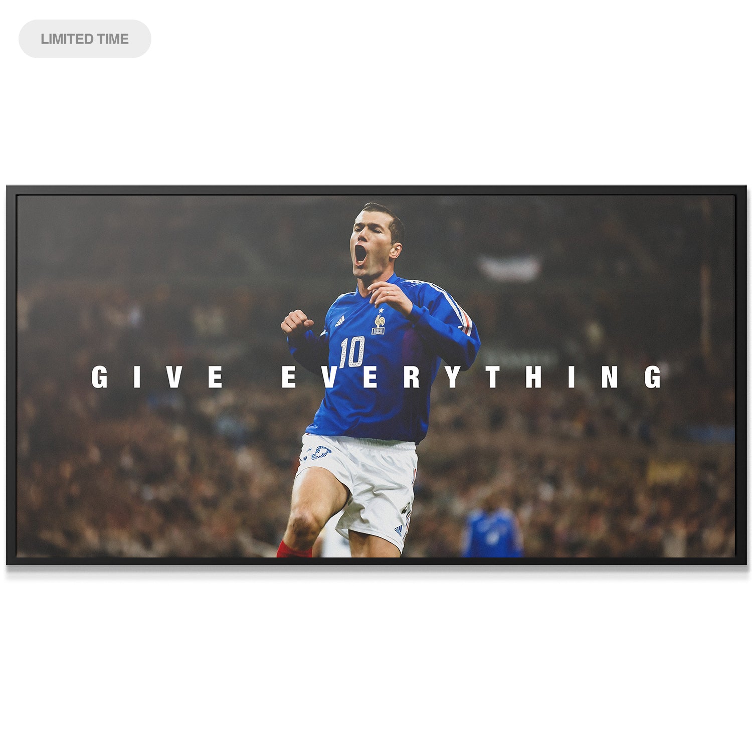 Zinedine Zidane - Give Everything - IKONICK - Zinedine Zidane
