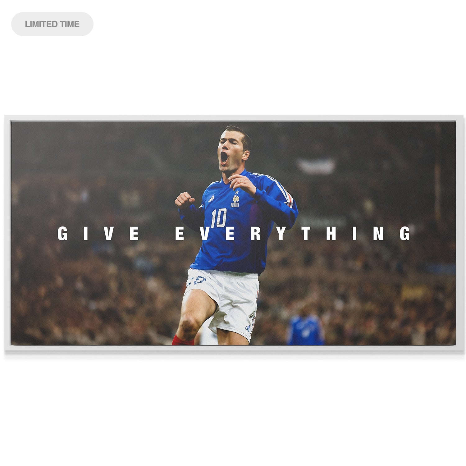 Zinedine Zidane - Give Everything - IKONICK - Zinedine Zidane