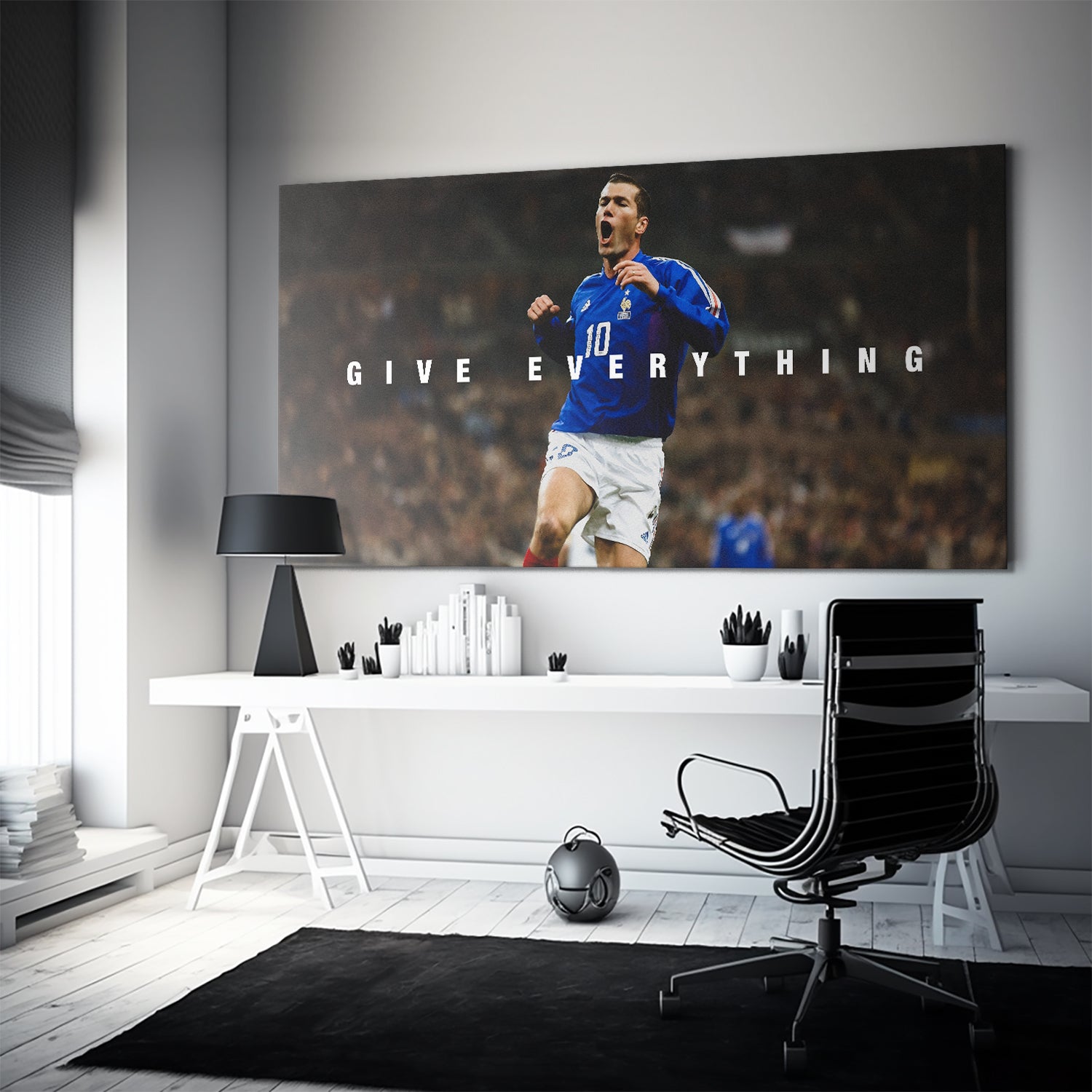 Zinedine Zidane - Give Everything - IKONICK - Zinedine Zidane