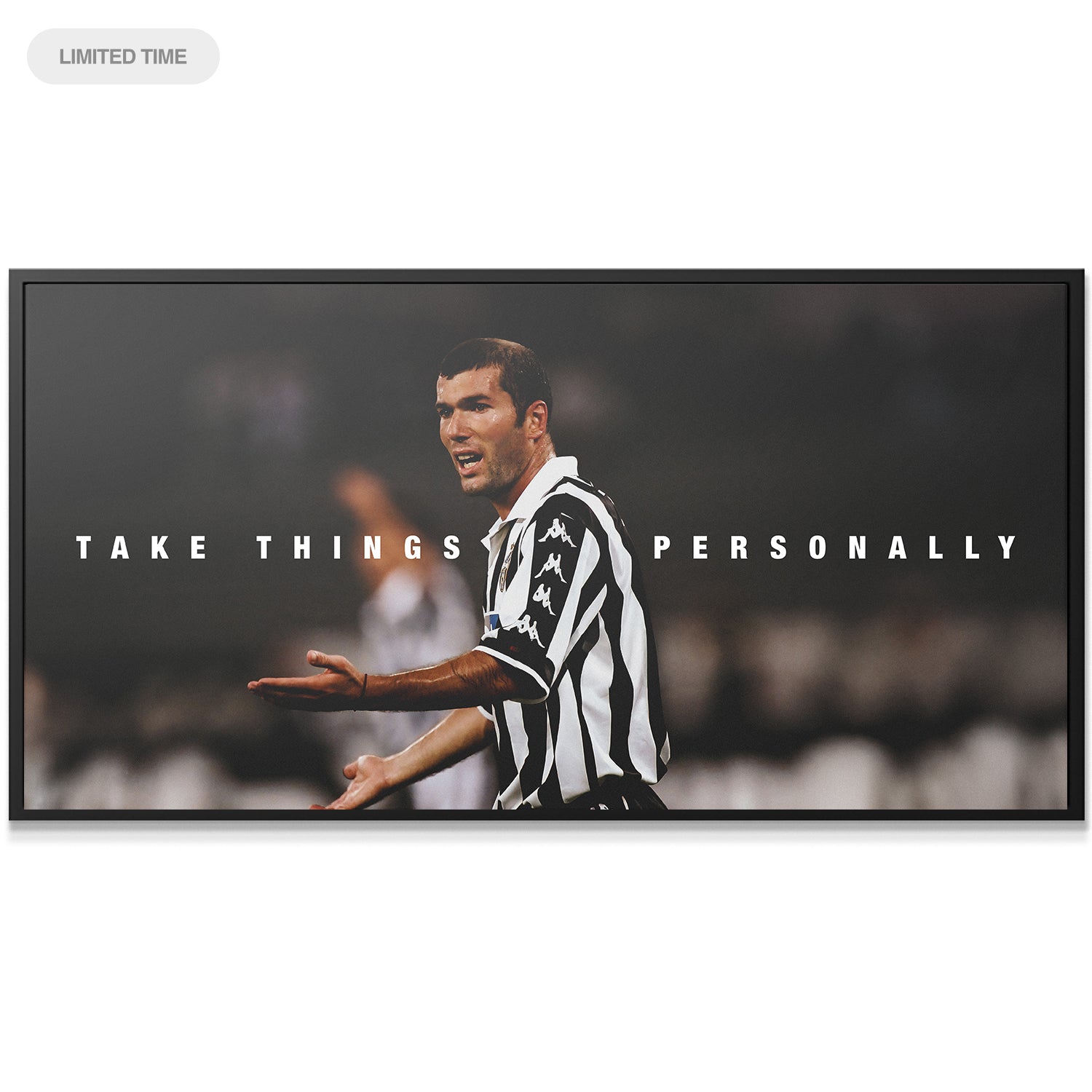 Zinedine Zidane - Take Things Personally - IKONICK - Zinedine Zidane