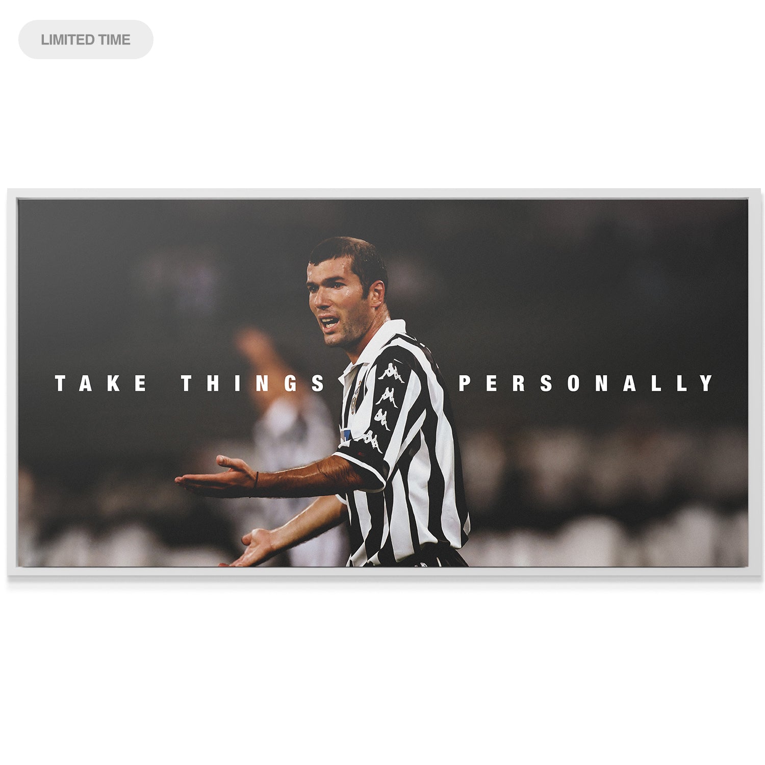 Zinedine Zidane - Take Things Personally - IKONICK - Zinedine Zidane