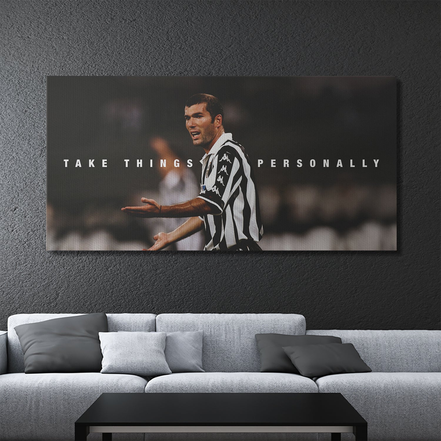Zinedine Zidane - Take Things Personally - IKONICK - Zinedine Zidane