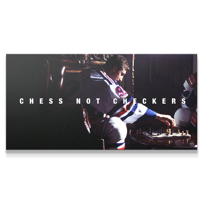Wayne Gretzky - Chess Not Checkers - IKONICK - Wayne Gretzky