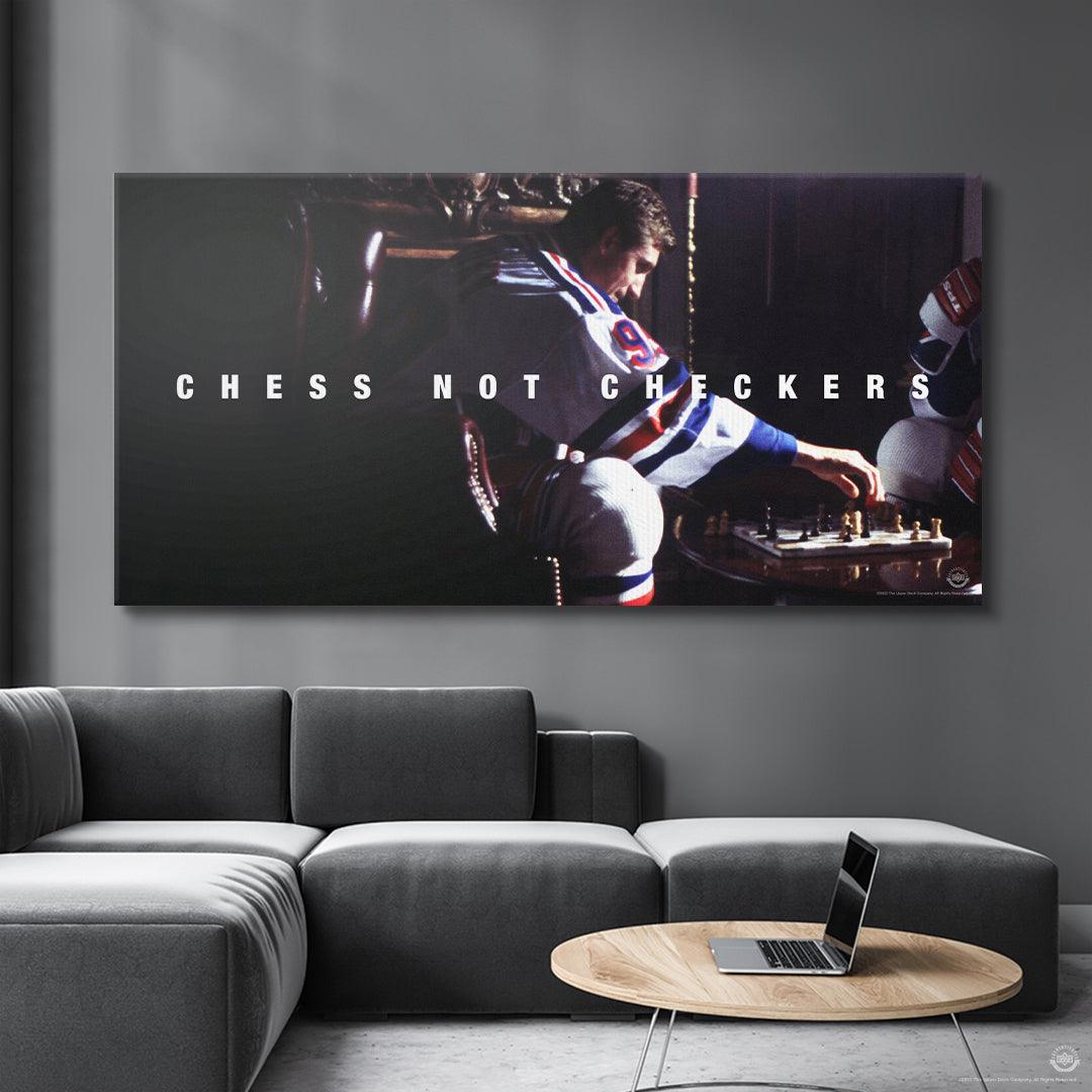 Wayne Gretzky - Chess Not Checkers - IKONICK - Wayne Gretzky