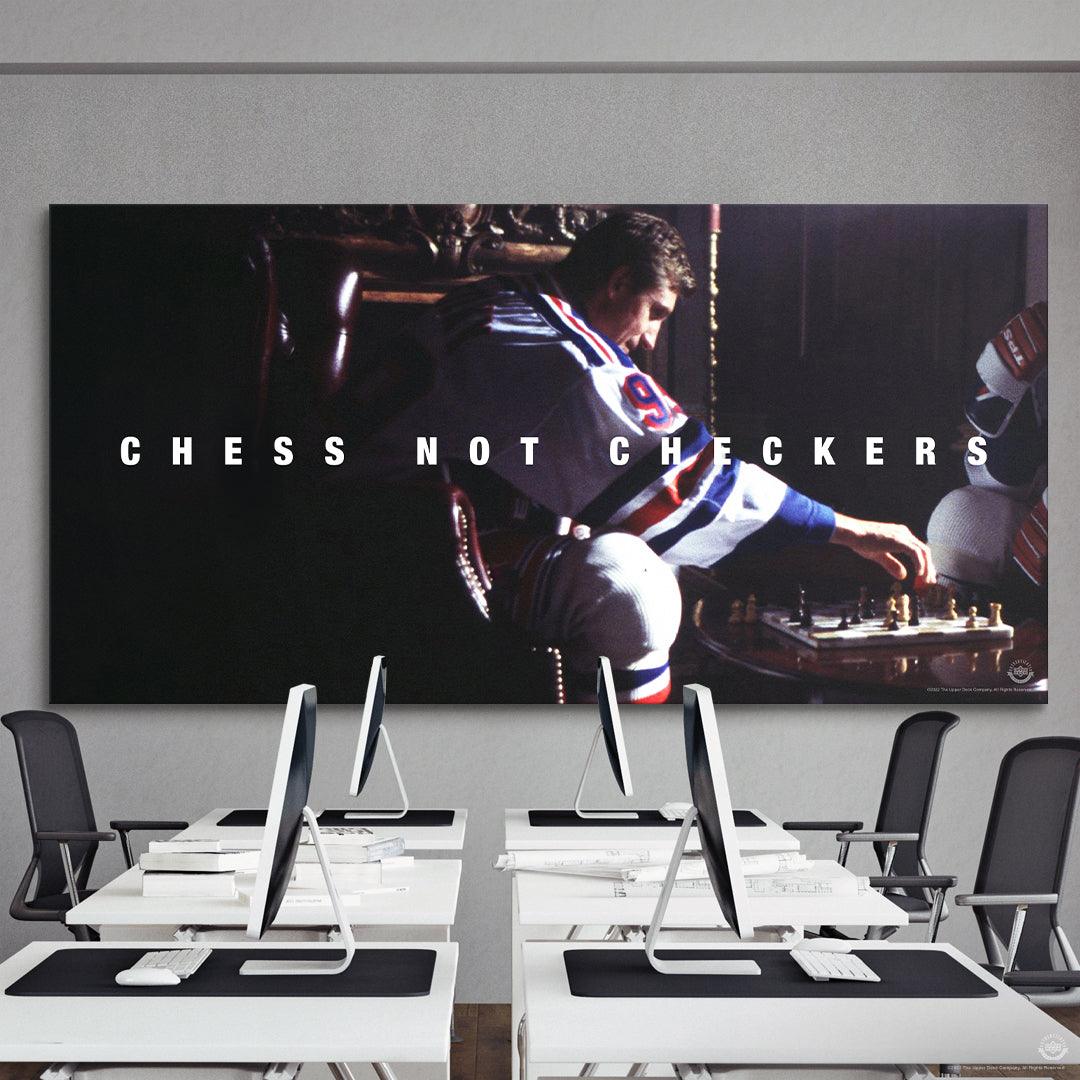 Wayne Gretzky - Chess Not Checkers - IKONICK - Wayne Gretzky