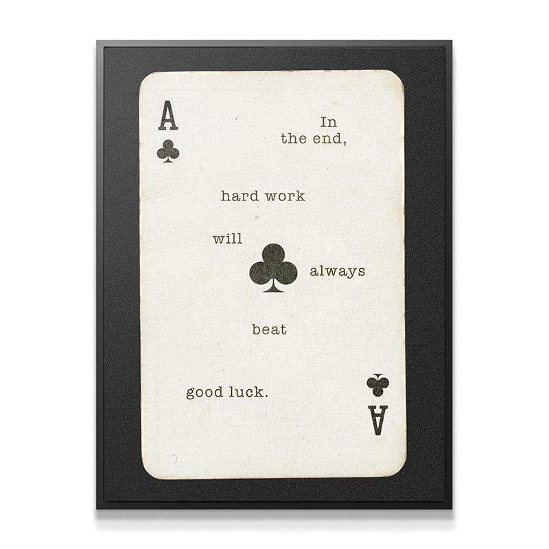 Hard Work Beats Good Luck - IKONICK - IKONICK Original