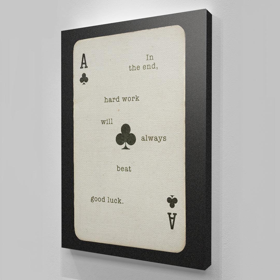 Hard Work Beats Good Luck - IKONICK - IKONICK Original