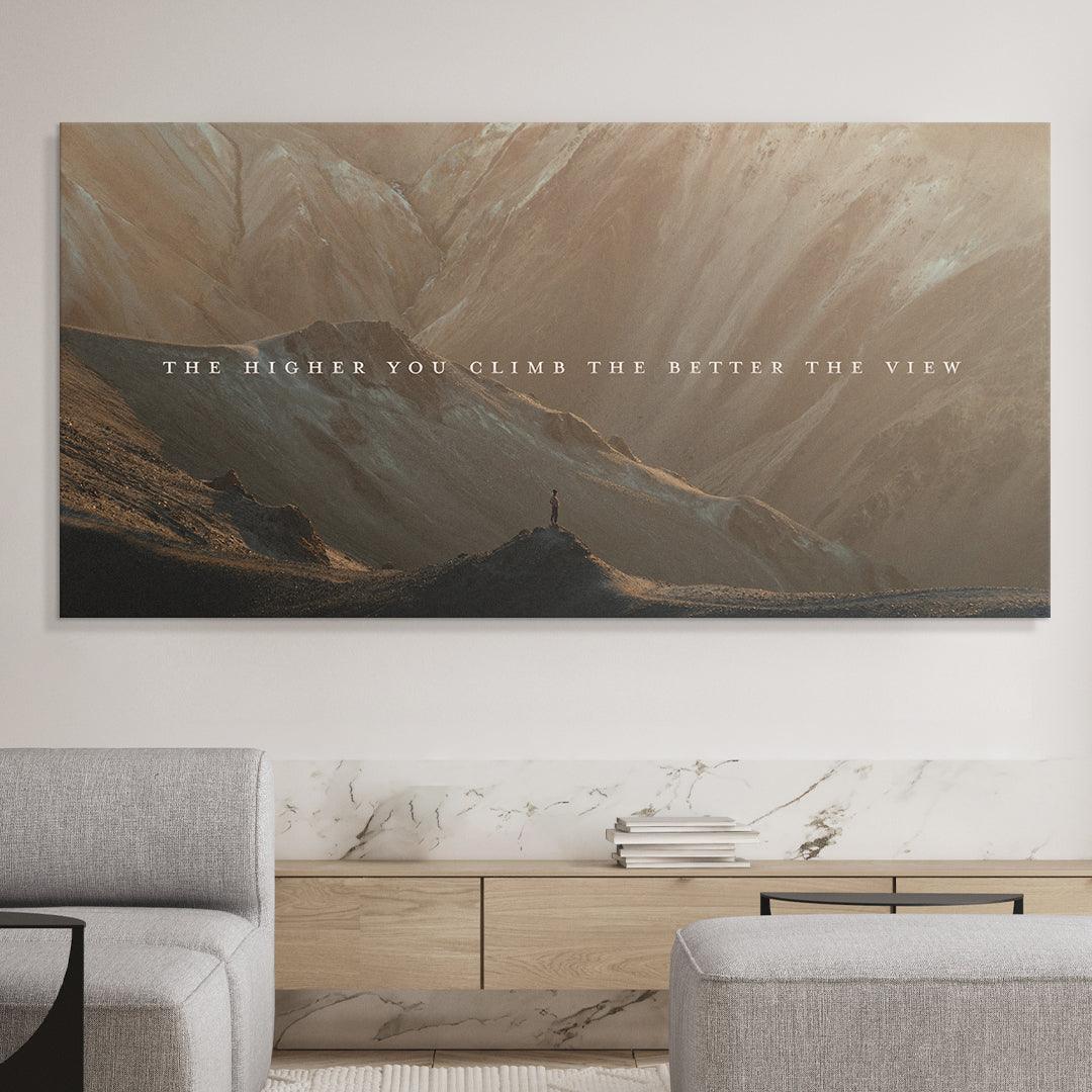 Higher You Climb - IKONICK - shortstache™︎