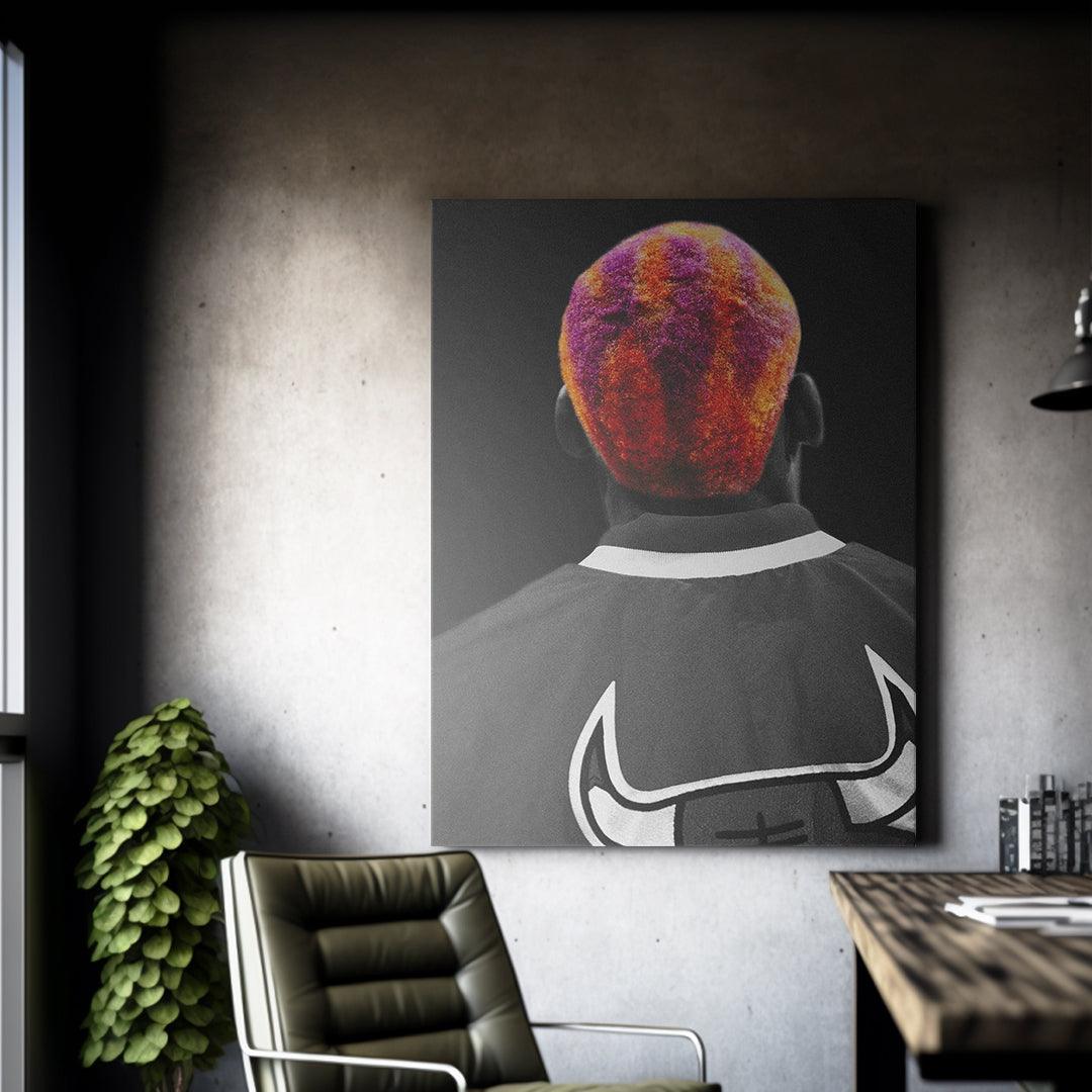 Dennis Rodman - Tie Dye - IKONICK - NBA Legends