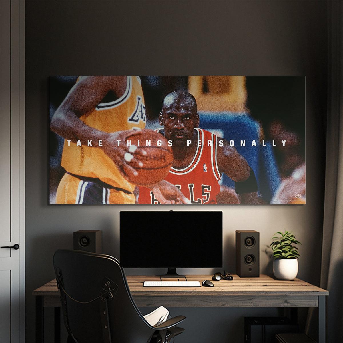 Michael Jordan - Take Things Personally - IKONICK - Michael Jordan