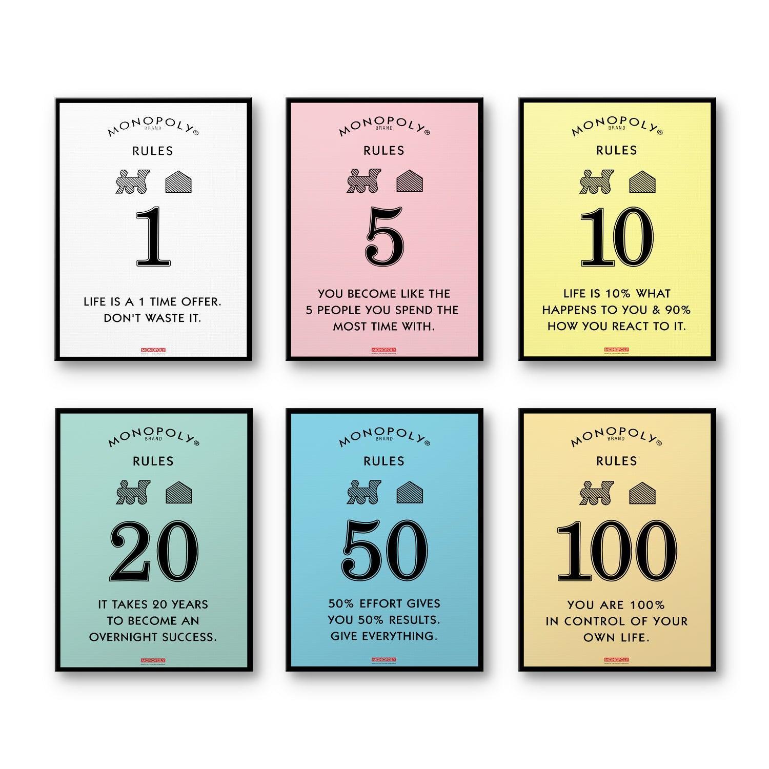 Monopoly Rules Bundle - IKONICK - Monopoly