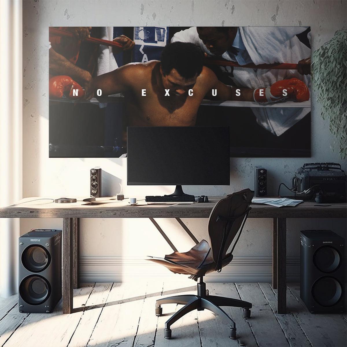 Muhammad Ali - No Excuses - IKONICK - Muhammad Ali