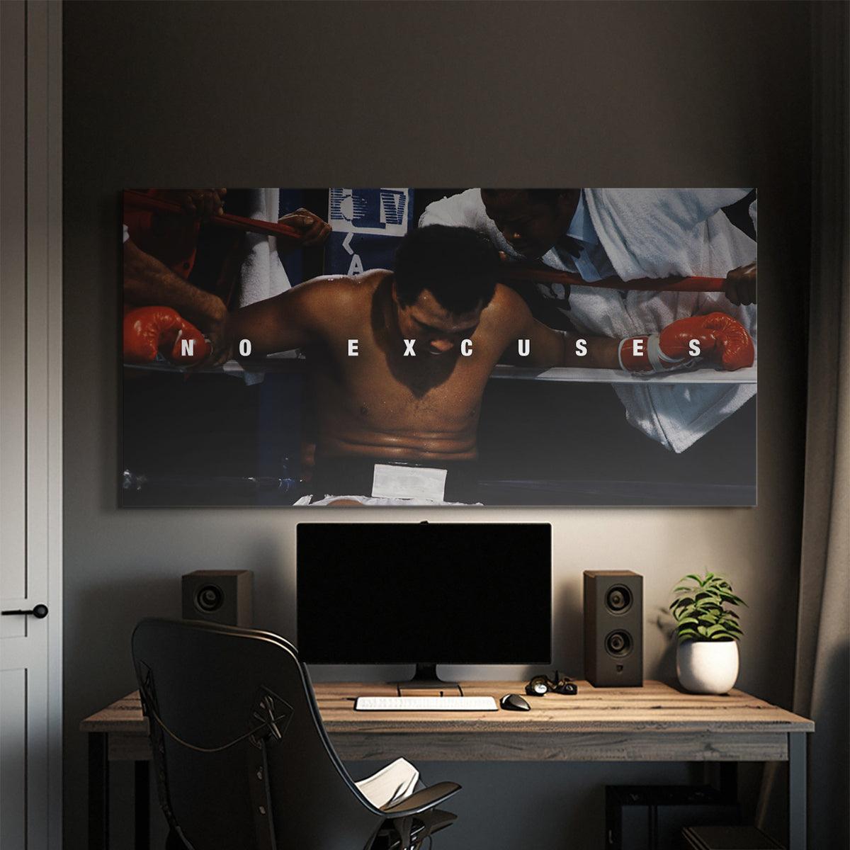 Muhammad Ali - No Excuses - IKONICK - Muhammad Ali