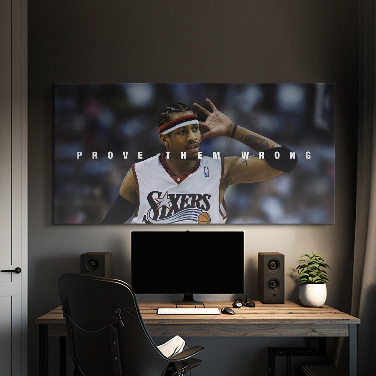 Allen Iverson - Prove Them Wrong - IKONICK - NBA Legends
