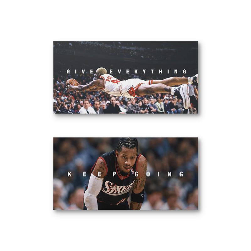 Rodman & Iverson - Set - IKONICK - NBA Legends