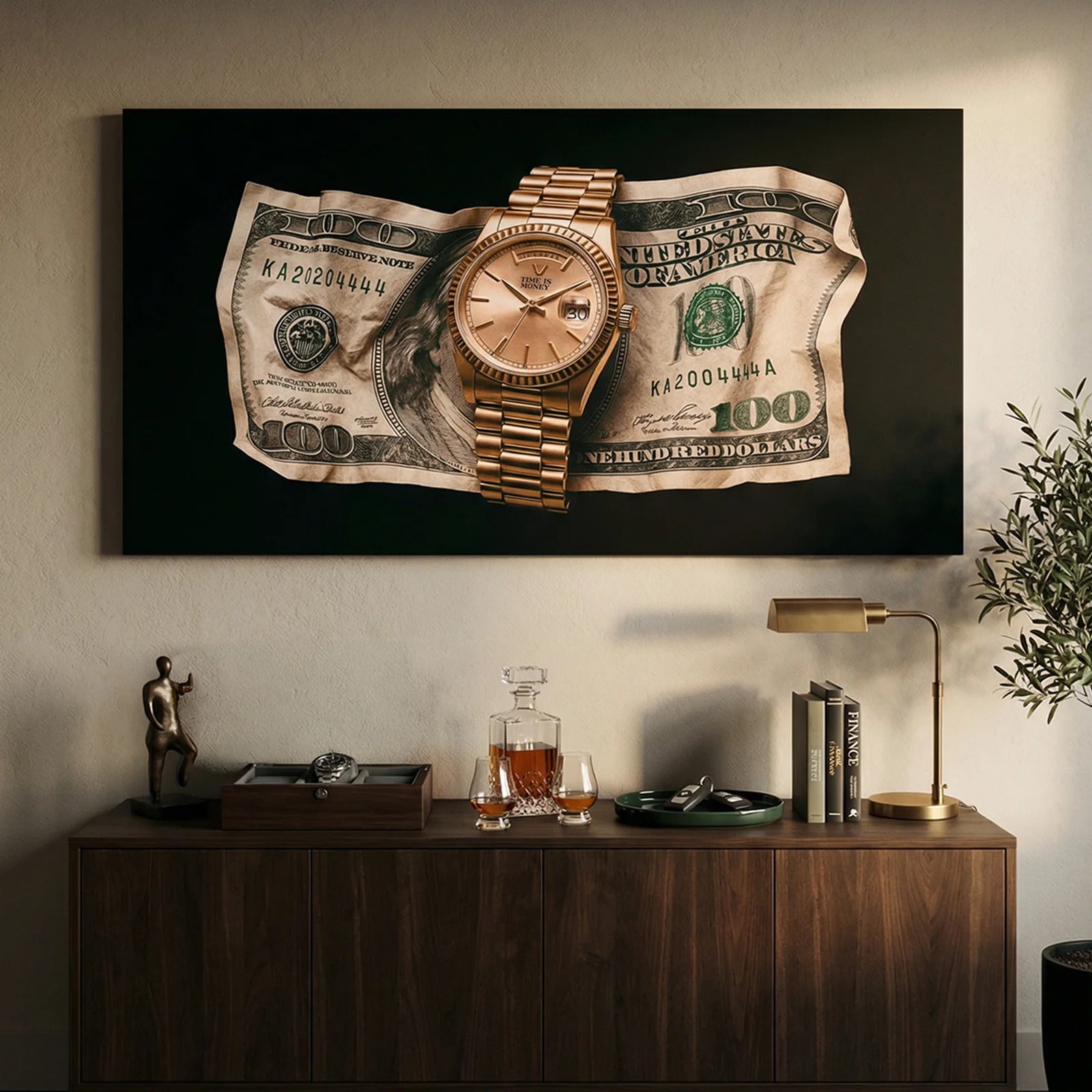 Money Canvas Art