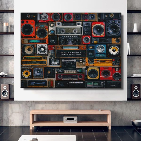 music wall art canvas