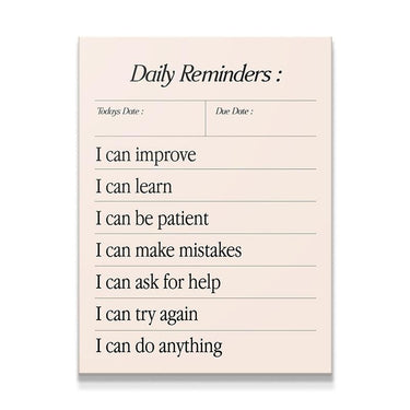 Daily Reminders