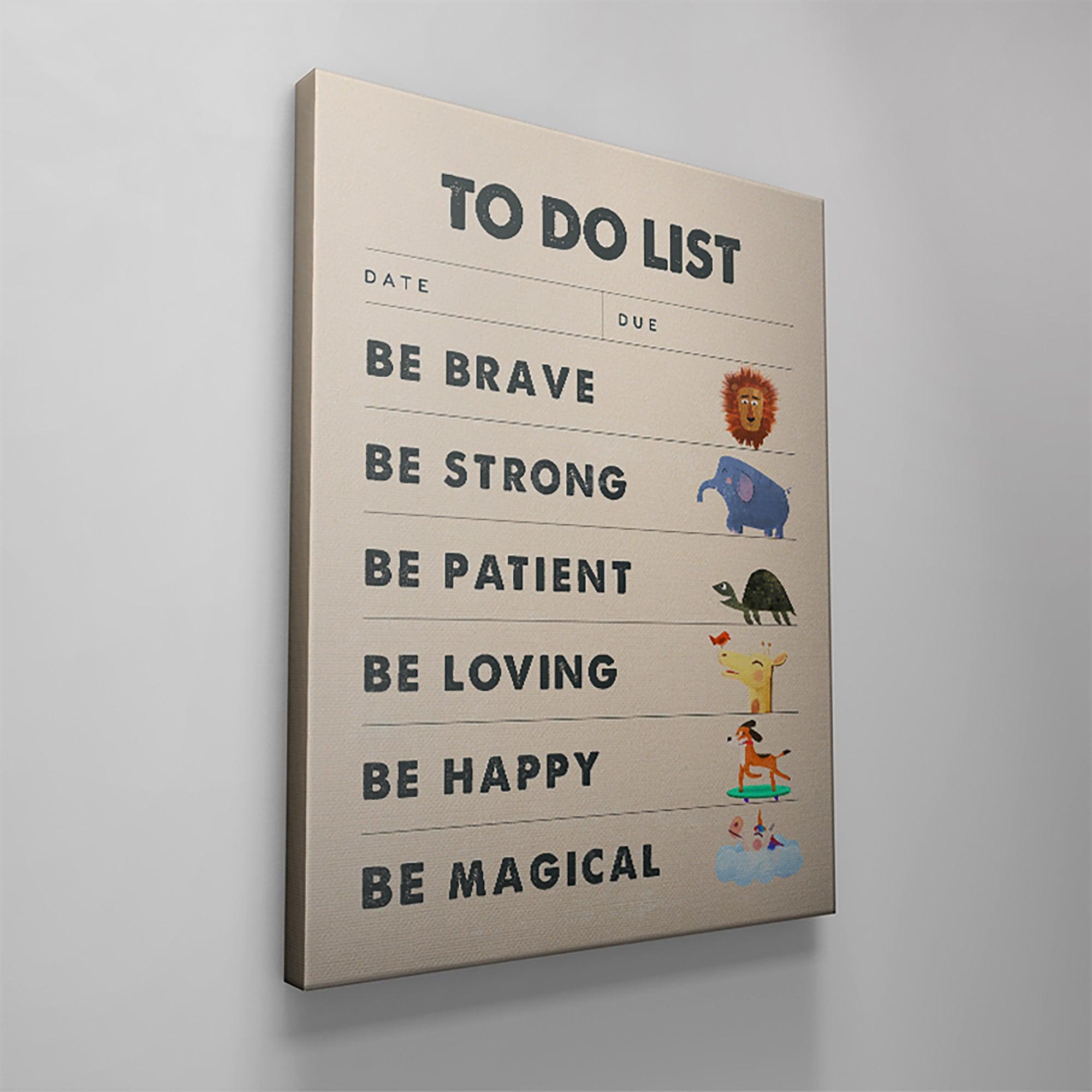 Kids - To Do List - IKONICK - Pete Oswald