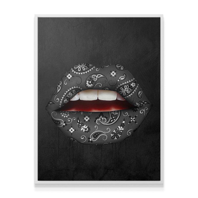 Black Bandana Lips - IKONICK - IKONICK Original