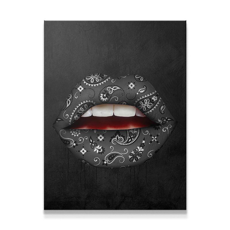 Black Bandana Lips - IKONICK - IKONICK Original