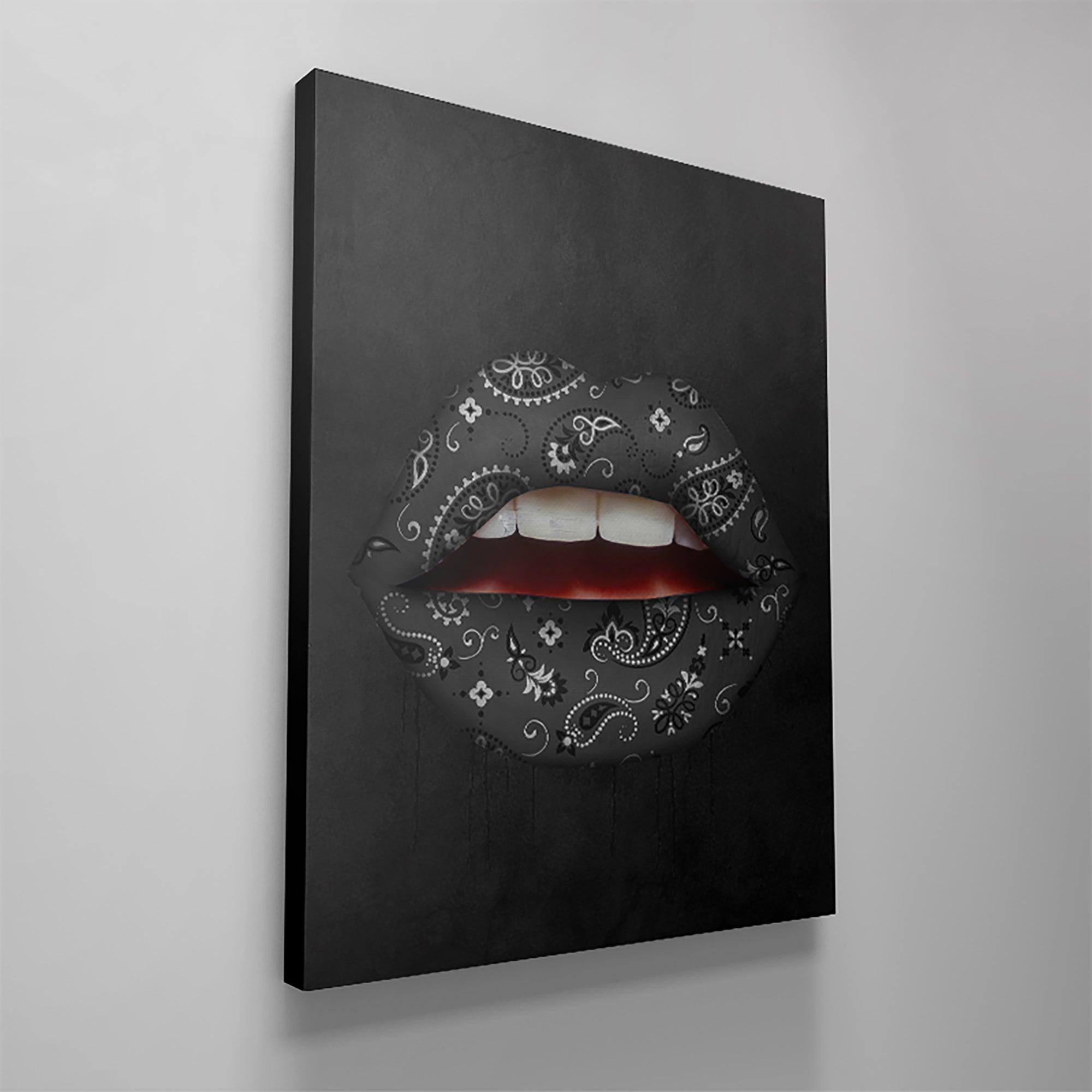 Black Bandana Lips - IKONICK - IKONICK Original