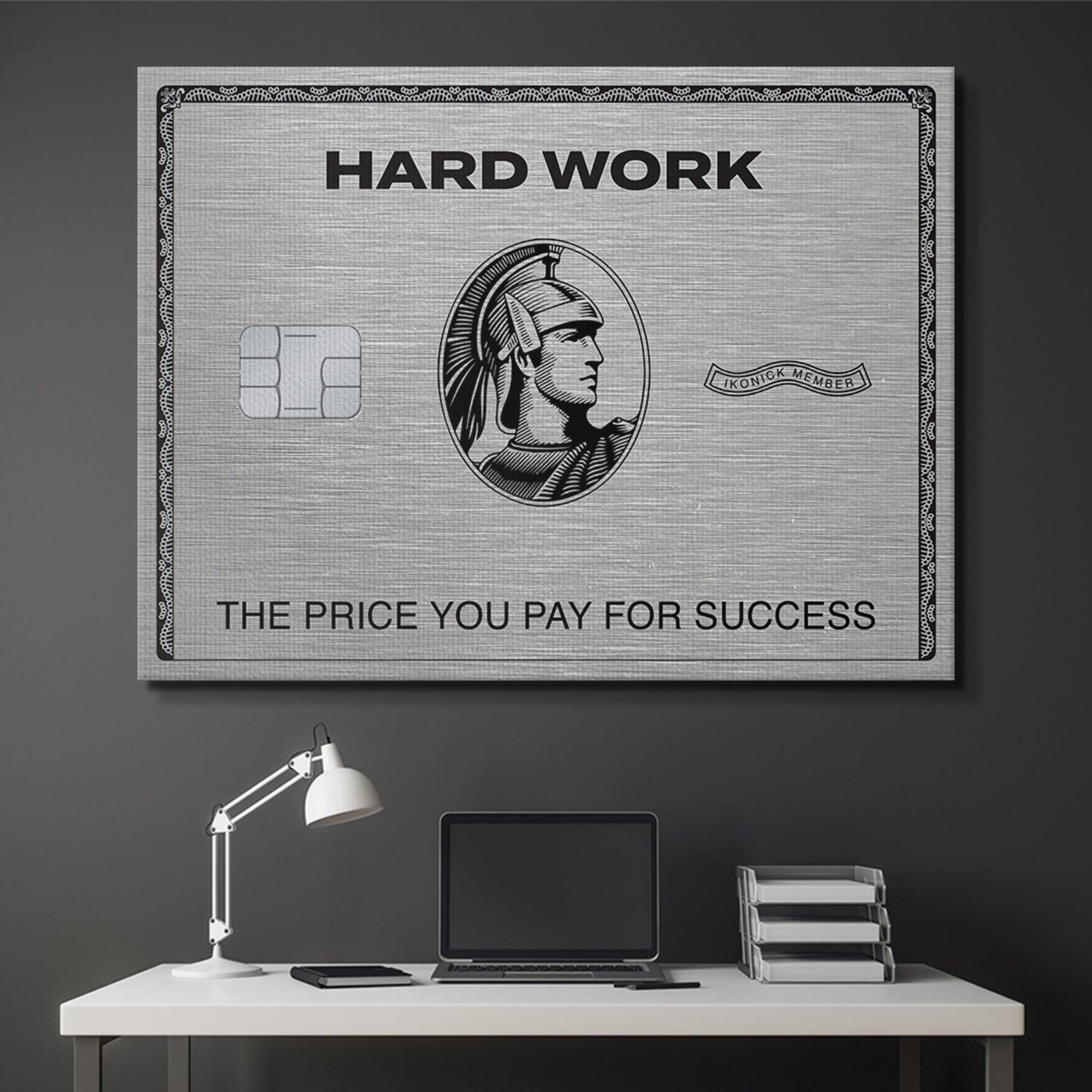 Hard Work Card - IKONICK - IKONICK Original