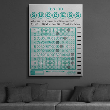 Motivational Canvas Art Designed
