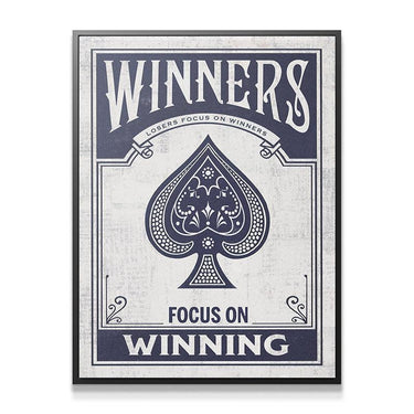Winners Focus on Winning