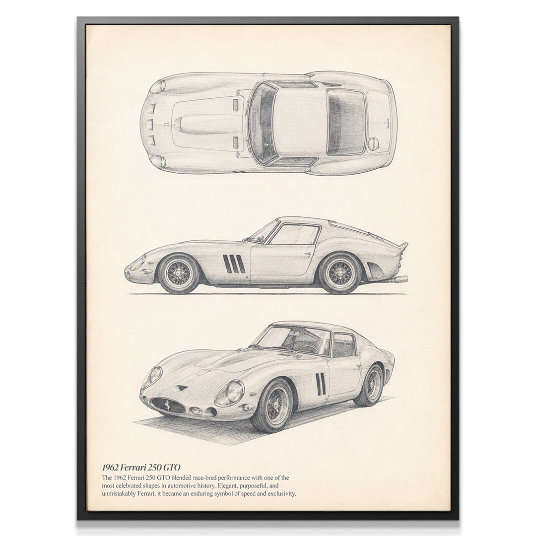 250 GTO Sketch