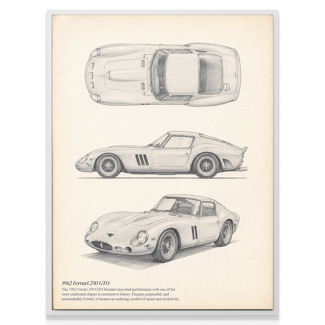 250 GTO Sketch