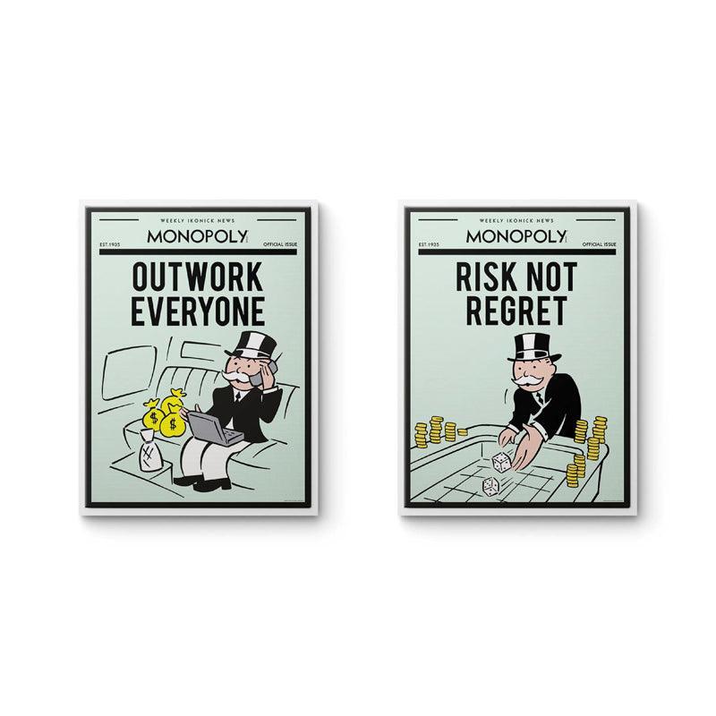 Monopoly Front Page Set - IKONICK - Monopoly