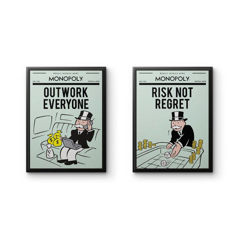 Monopoly Front Page Set - IKONICK - Monopoly