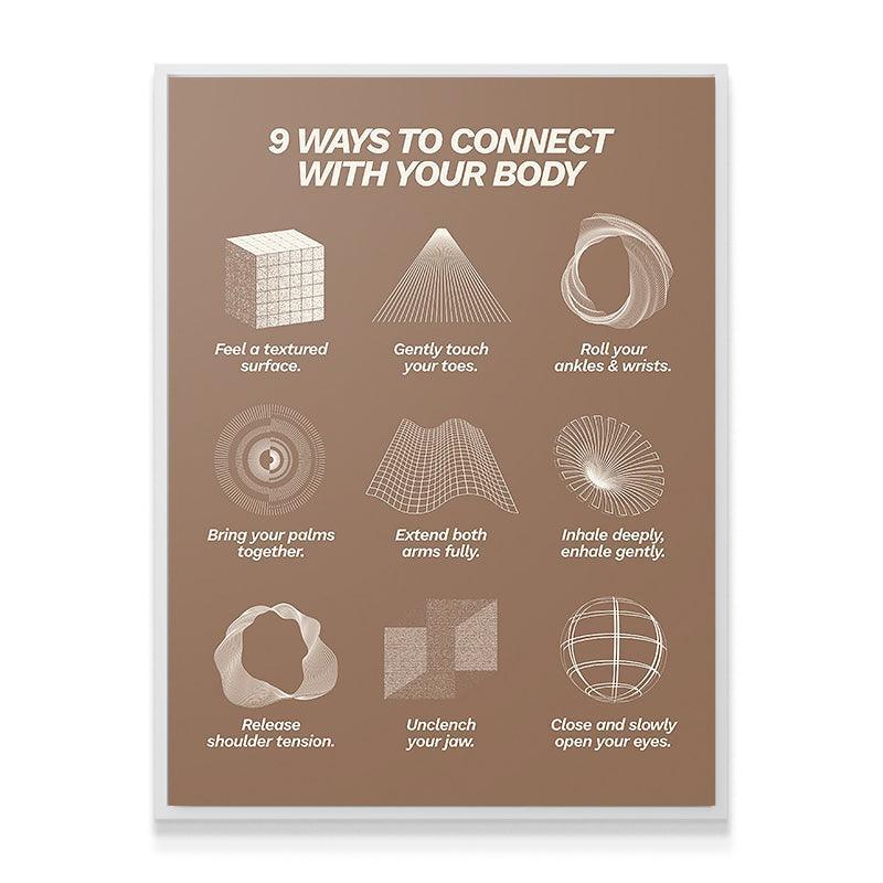 9 Ways To Connect With Your Body - IKONICK - Still Life