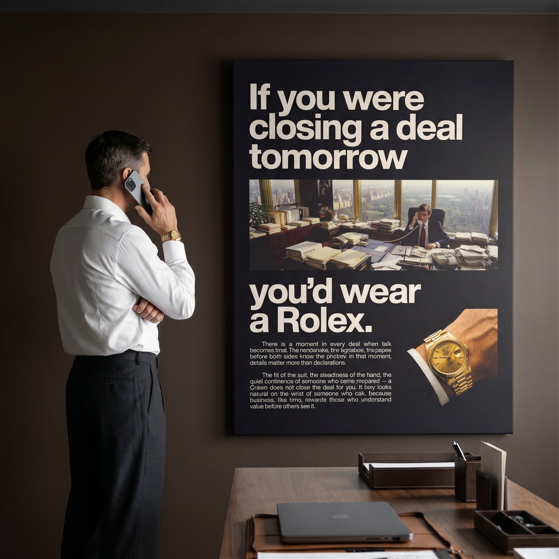 If You Were Closing A Deal Tomorrow