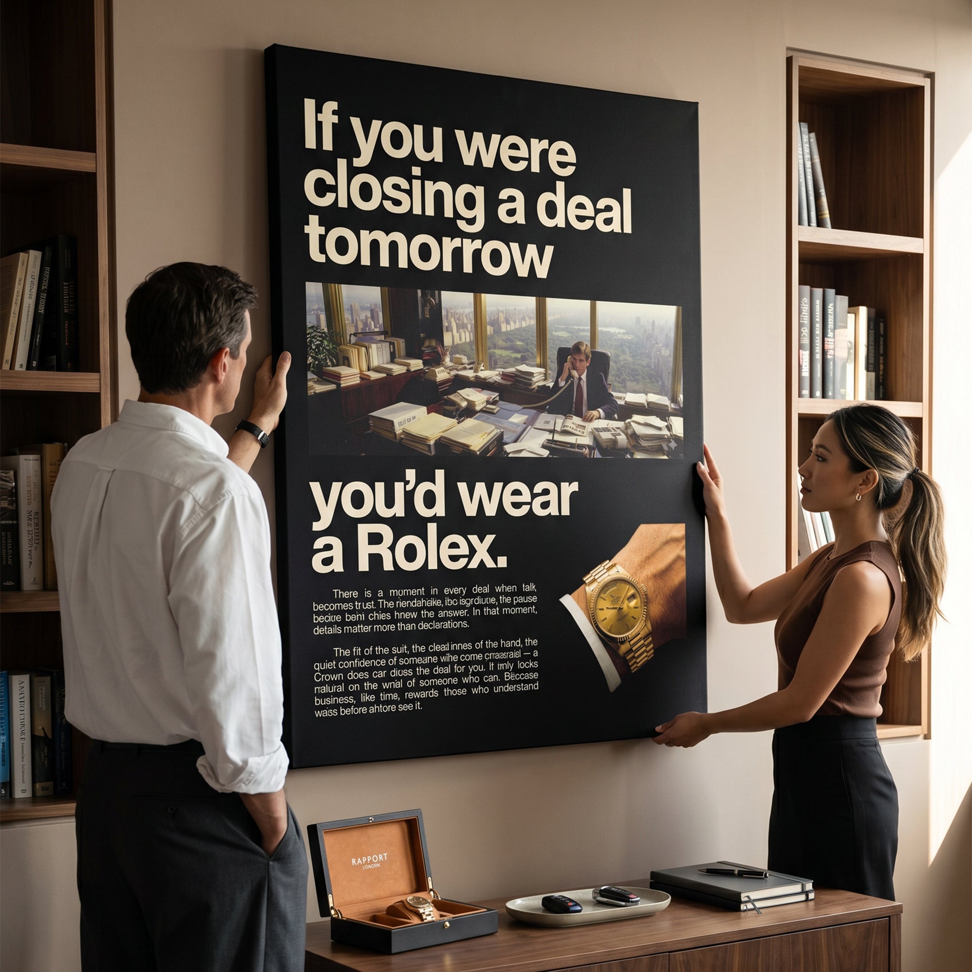 If You Were Closing A Deal Tomorrow