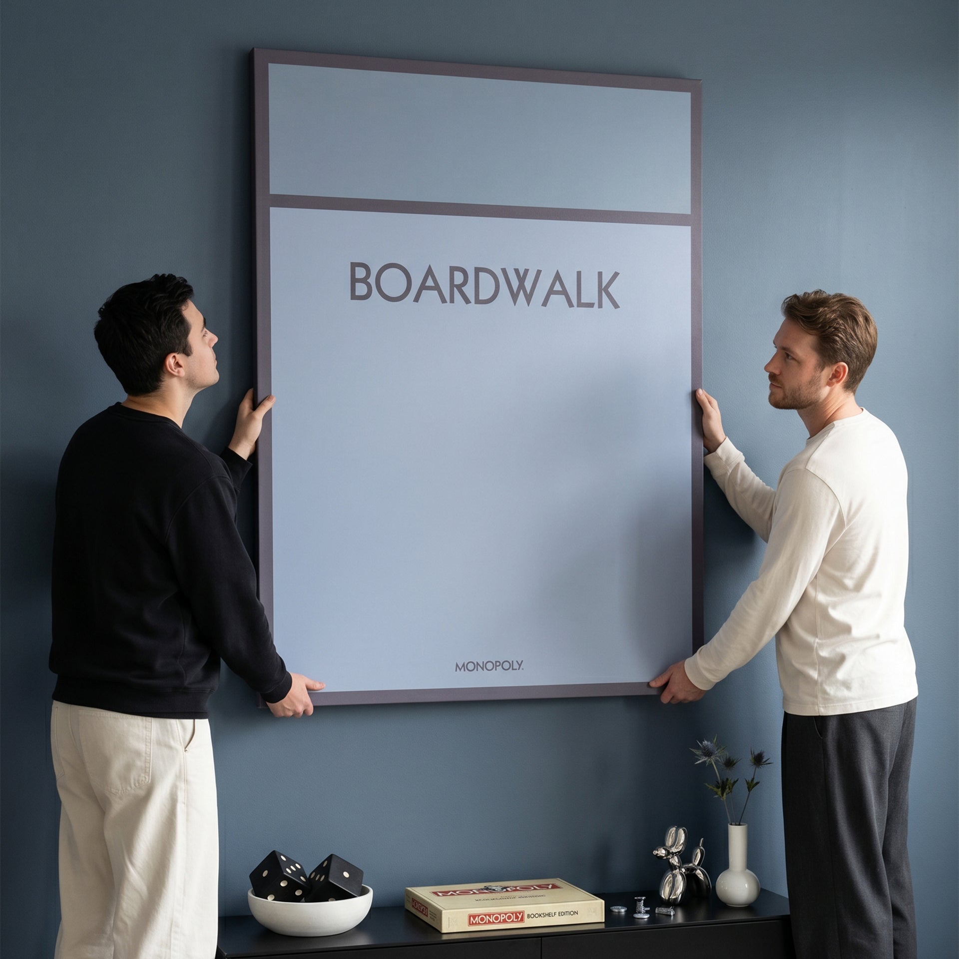 Monopoly - Boardwalk - Pastel