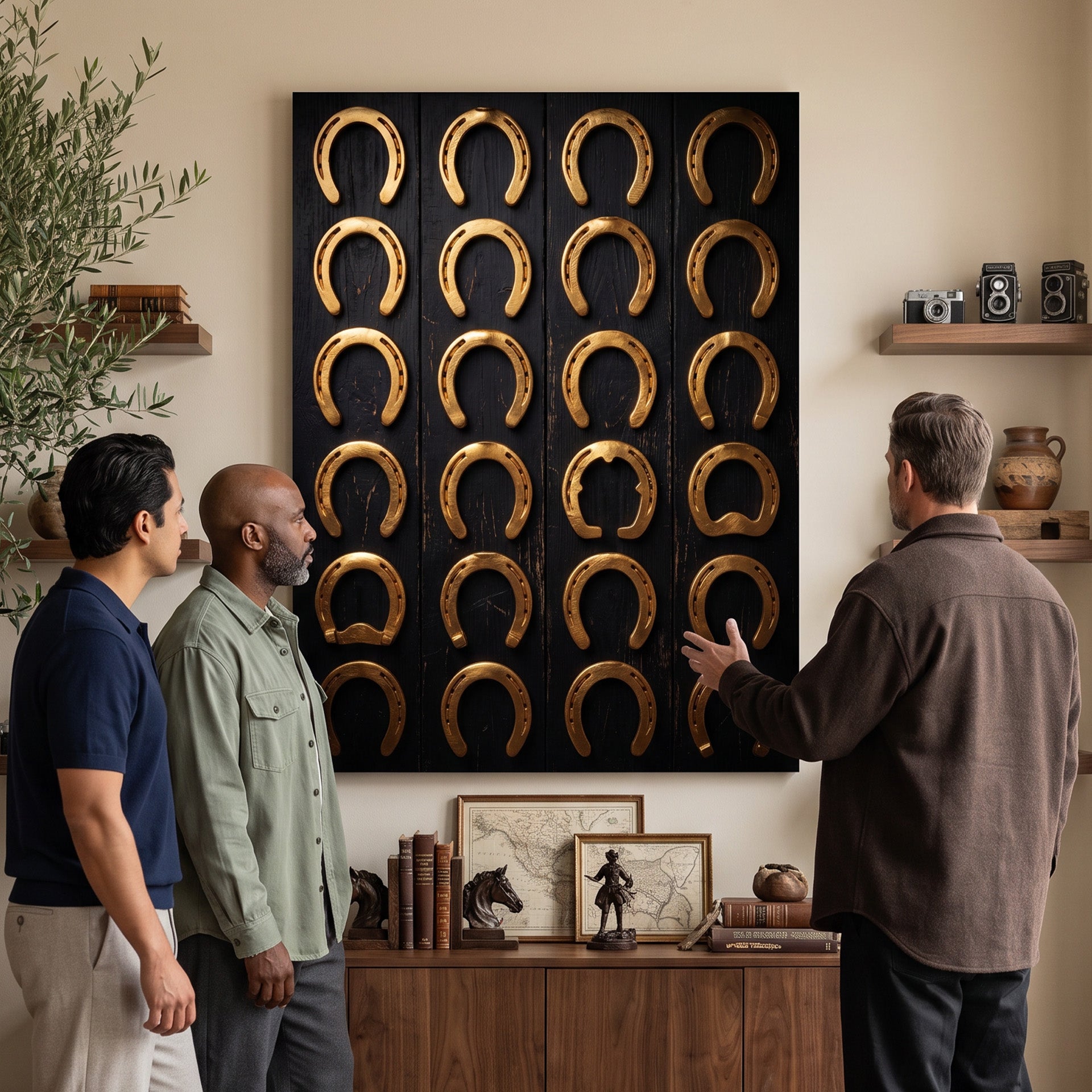 Horseshoe Wall Gold