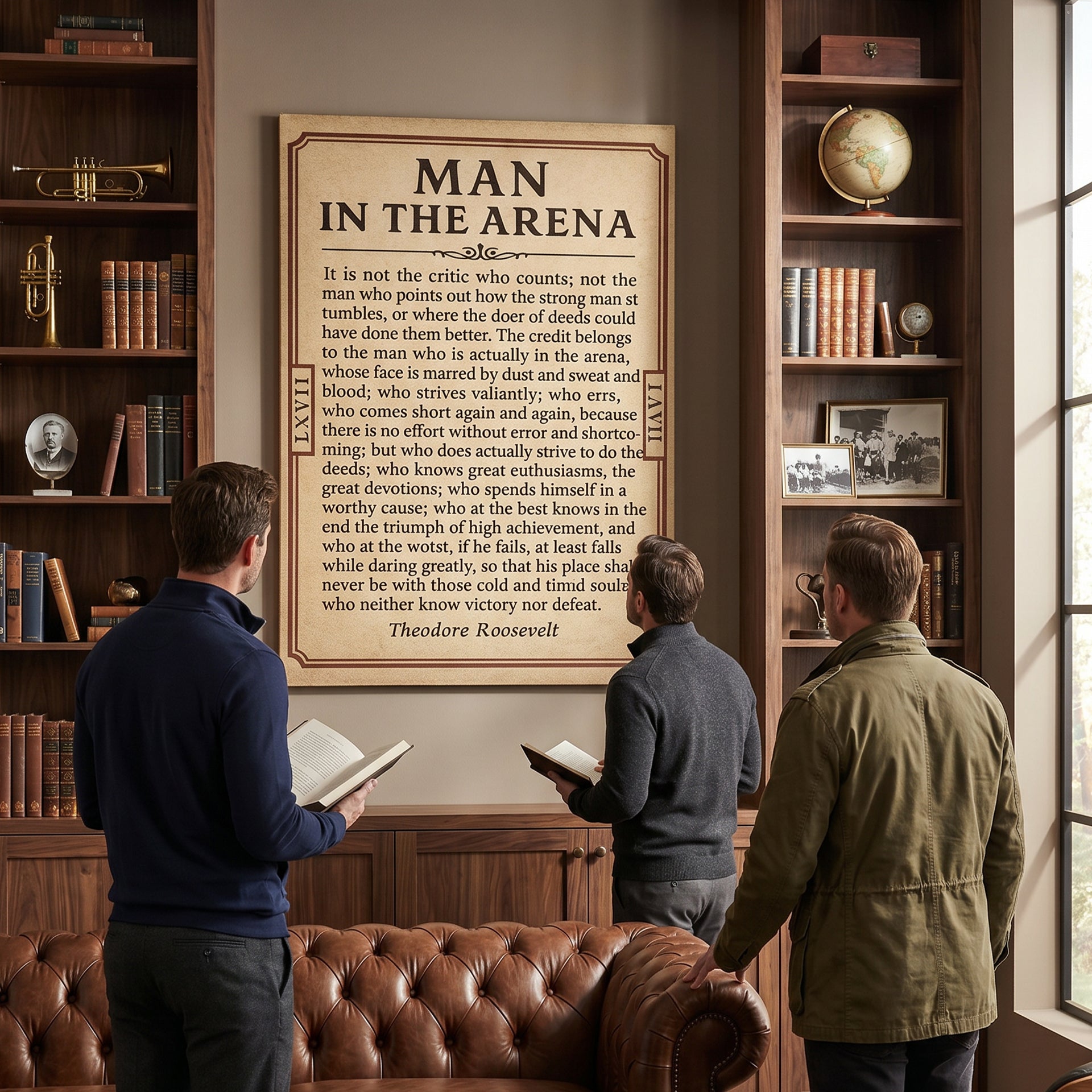 Man In the Arena - Ticket