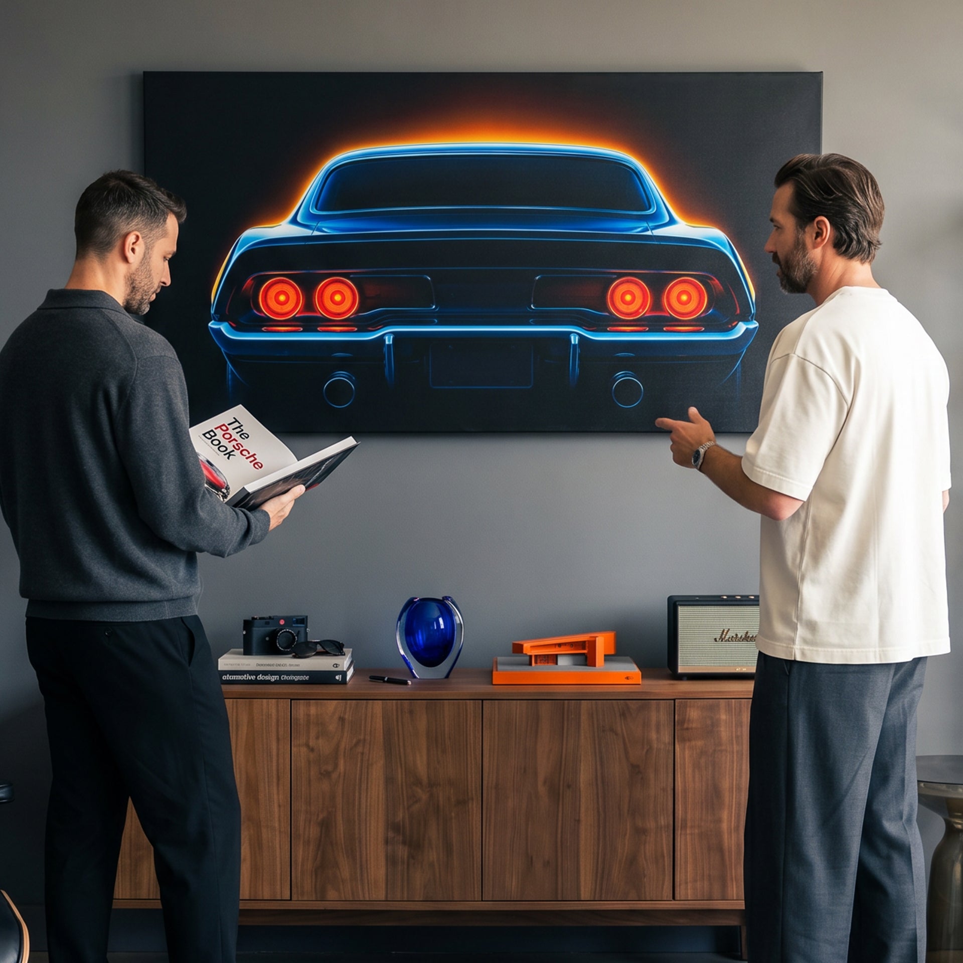 Neon Camaro