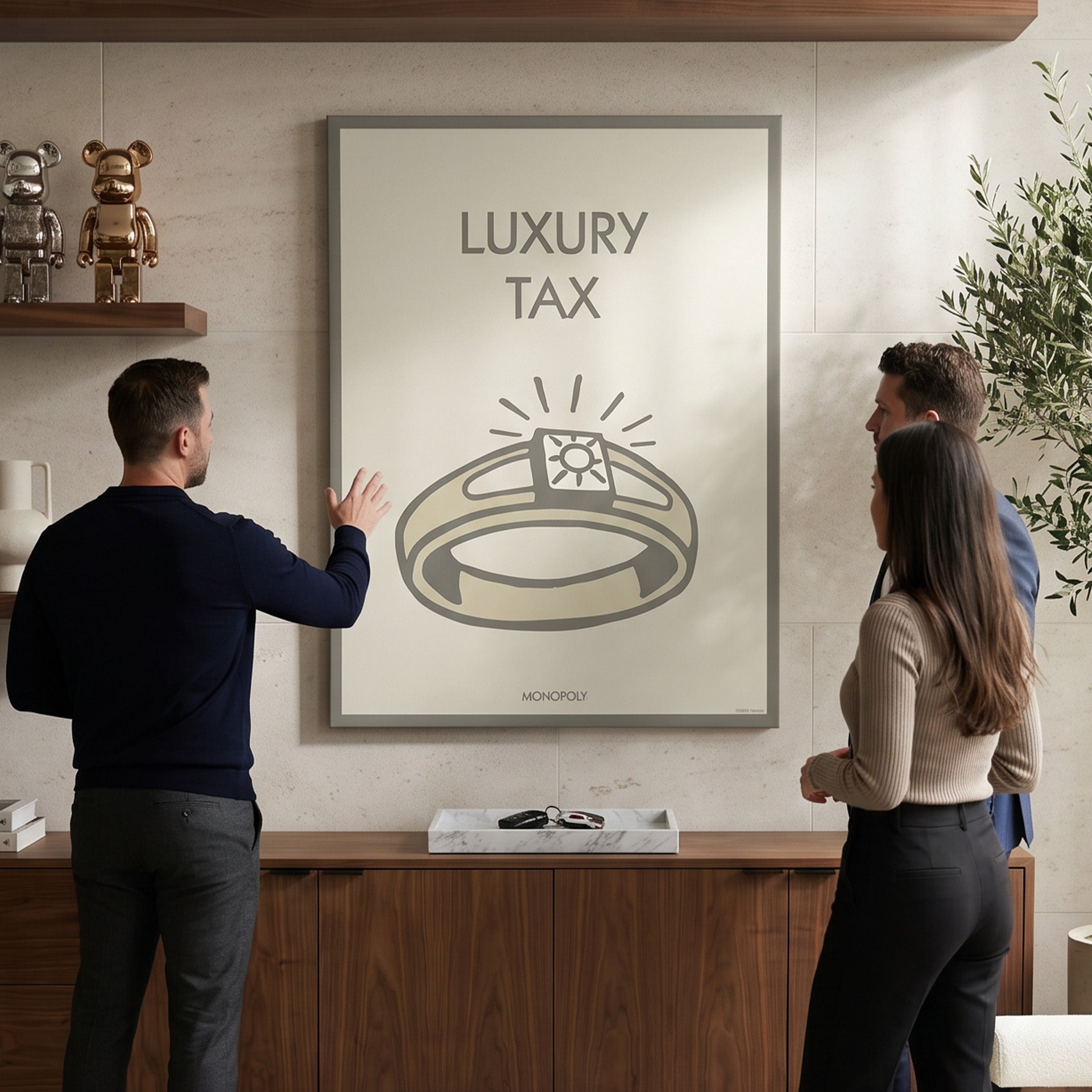 Monopoly - Luxury Tax - Pastel