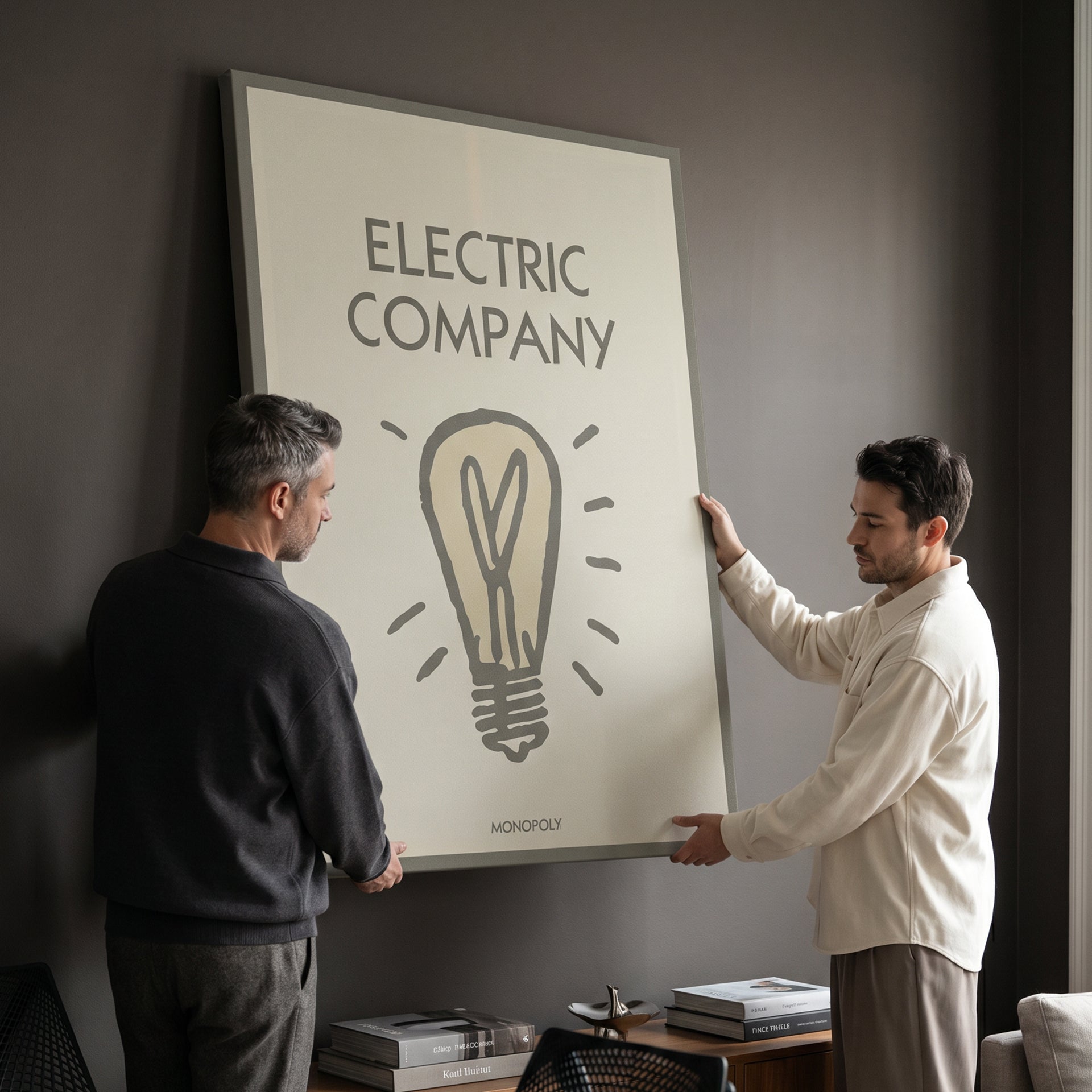 Monopoly - Electric Company - Pastel