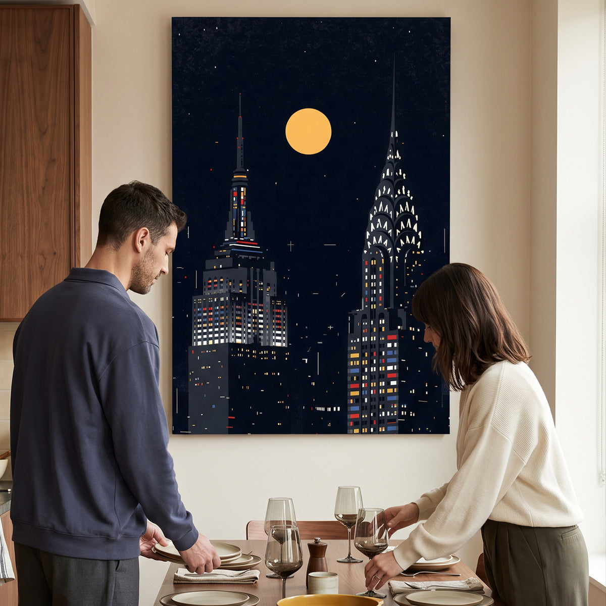 The Moon Between